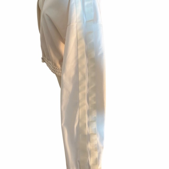 Alo Yoga Prizewinner Cropped Bomber Jacket | Bone Ivory | Size L - Picture 10 of 15